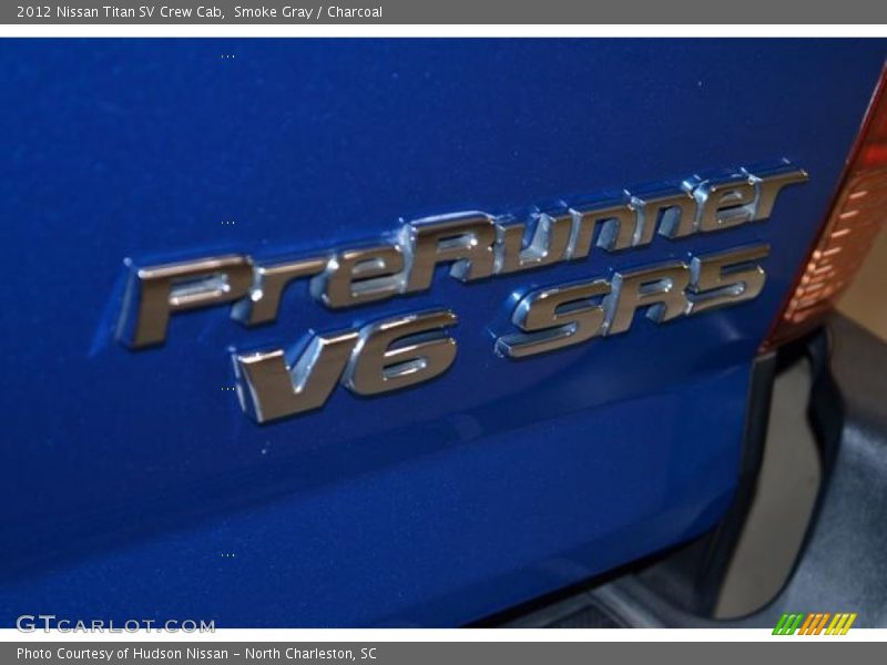 Smoke Gray / Charcoal 2012 Nissan Titan SV Crew Cab