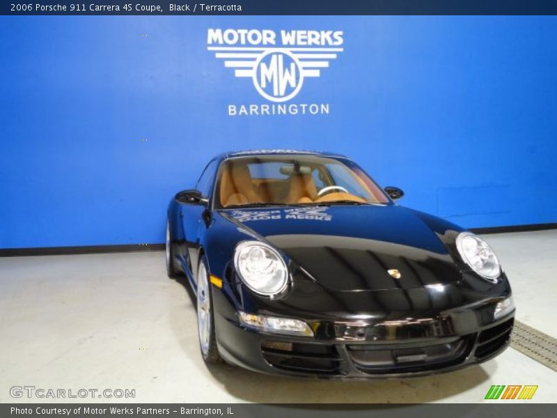 Black / Terracotta 2006 Porsche 911 Carrera 4S Coupe