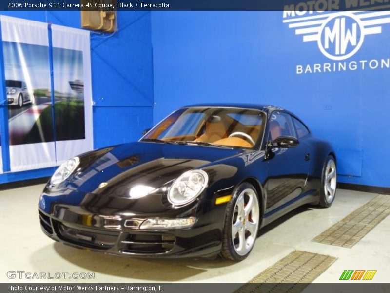 Black / Terracotta 2006 Porsche 911 Carrera 4S Coupe