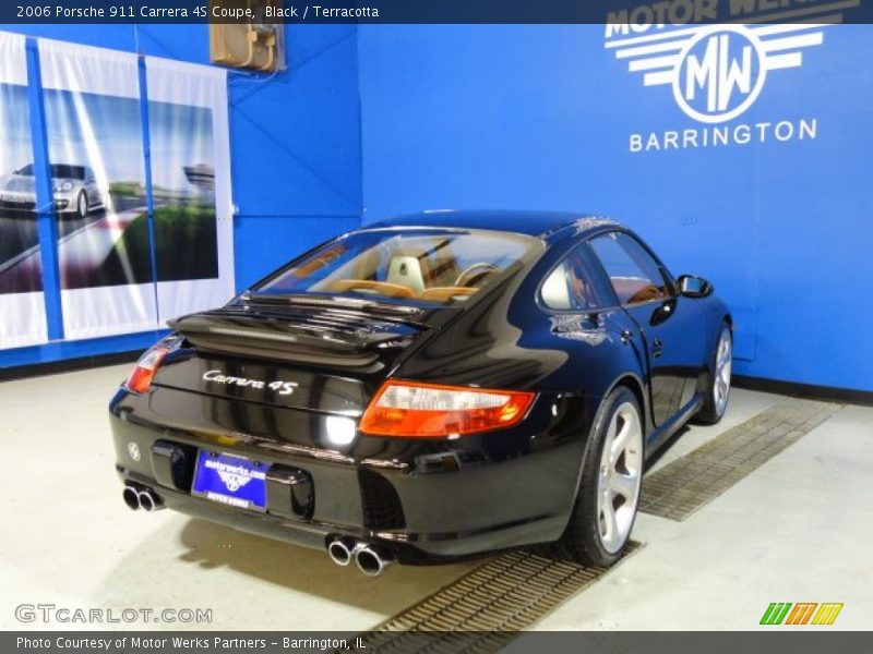 Black / Terracotta 2006 Porsche 911 Carrera 4S Coupe