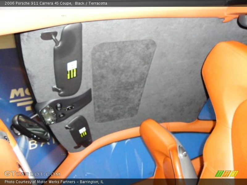 Black / Terracotta 2006 Porsche 911 Carrera 4S Coupe