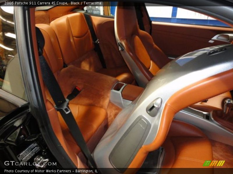 Black / Terracotta 2006 Porsche 911 Carrera 4S Coupe