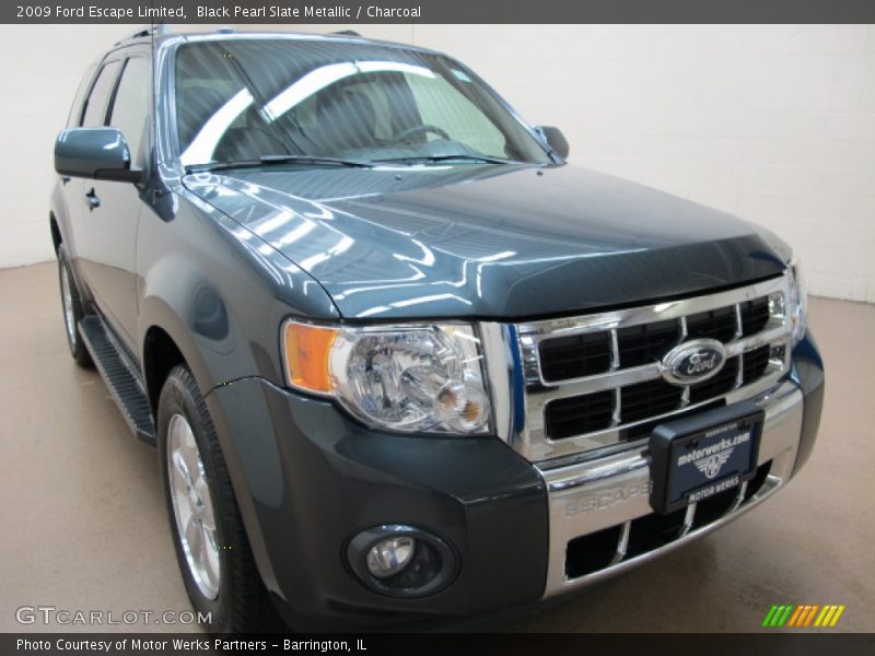 Black Pearl Slate Metallic / Charcoal 2009 Ford Escape Limited