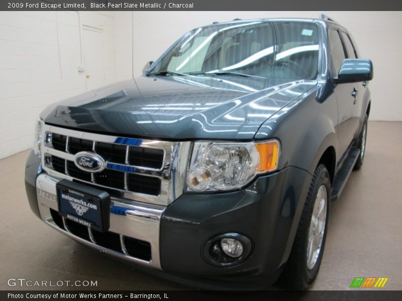 Black Pearl Slate Metallic / Charcoal 2009 Ford Escape Limited