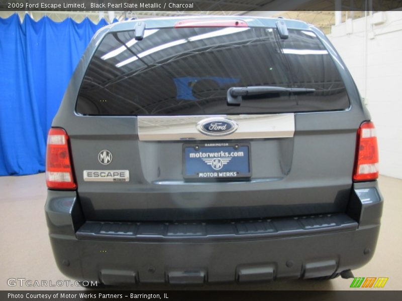 Black Pearl Slate Metallic / Charcoal 2009 Ford Escape Limited