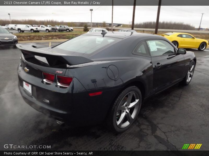 Blue Ray Metallic / Gray 2013 Chevrolet Camaro LT/RS Coupe