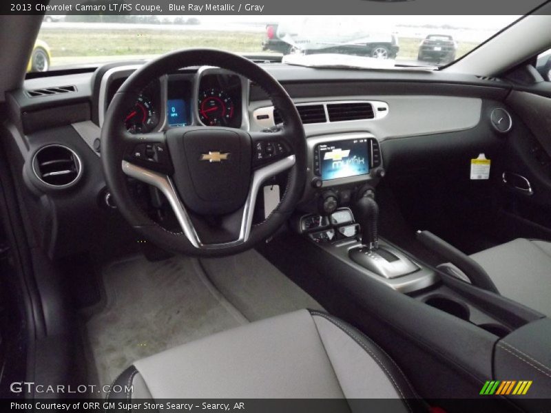 Blue Ray Metallic / Gray 2013 Chevrolet Camaro LT/RS Coupe