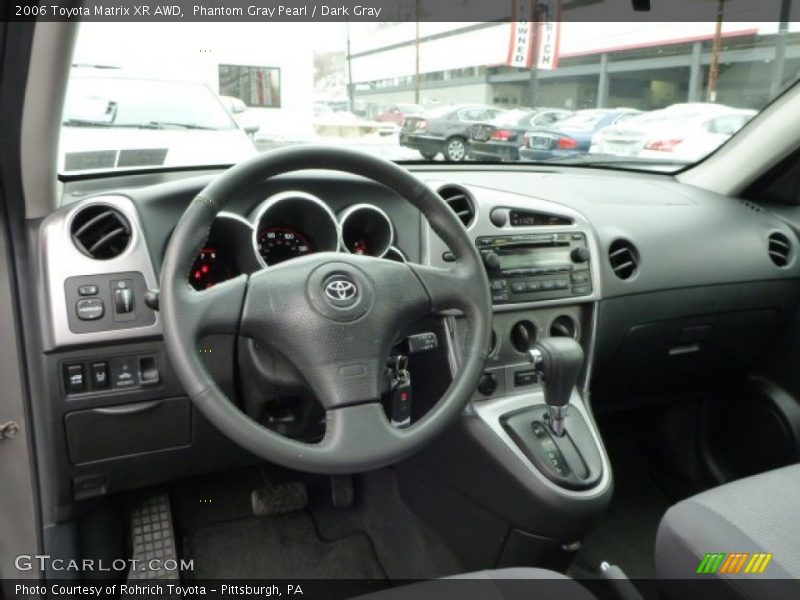 Phantom Gray Pearl / Dark Gray 2006 Toyota Matrix XR AWD