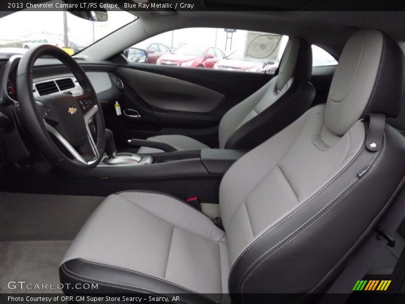 Blue Ray Metallic / Gray 2013 Chevrolet Camaro LT/RS Coupe
