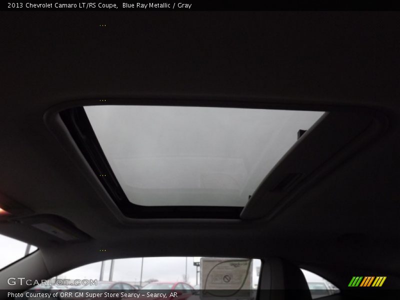 Blue Ray Metallic / Gray 2013 Chevrolet Camaro LT/RS Coupe