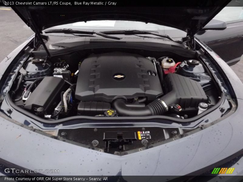 Blue Ray Metallic / Gray 2013 Chevrolet Camaro LT/RS Coupe