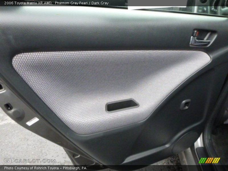 Phantom Gray Pearl / Dark Gray 2006 Toyota Matrix XR AWD