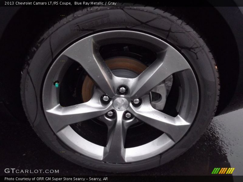 Blue Ray Metallic / Gray 2013 Chevrolet Camaro LT/RS Coupe