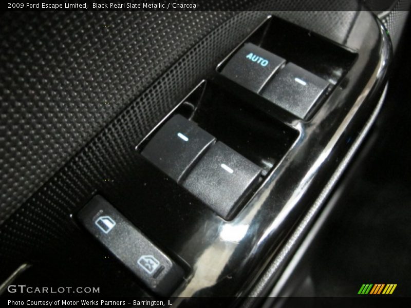 Black Pearl Slate Metallic / Charcoal 2009 Ford Escape Limited