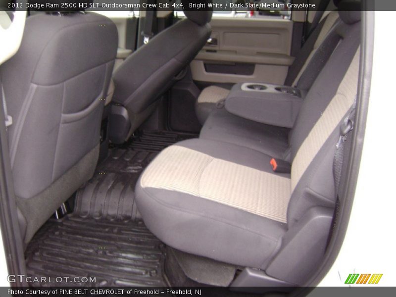 Bright White / Dark Slate/Medium Graystone 2012 Dodge Ram 2500 HD SLT Outdoorsman Crew Cab 4x4