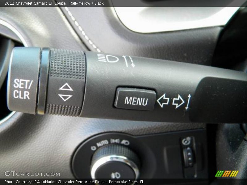 Rally Yellow / Black 2012 Chevrolet Camaro LT Coupe