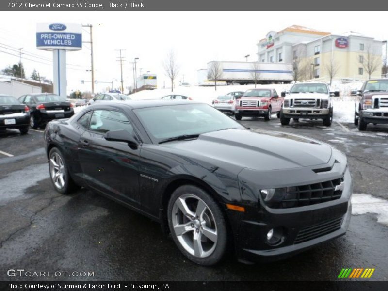 Front 3/4 View of 2012 Camaro SS Coupe