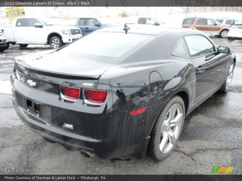 Black / Black 2012 Chevrolet Camaro SS Coupe