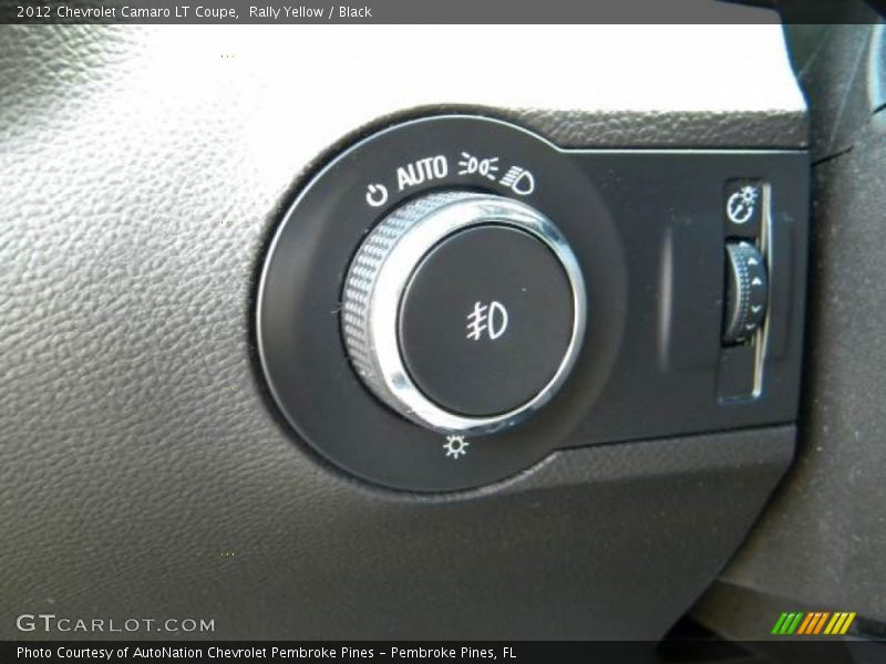 Rally Yellow / Black 2012 Chevrolet Camaro LT Coupe