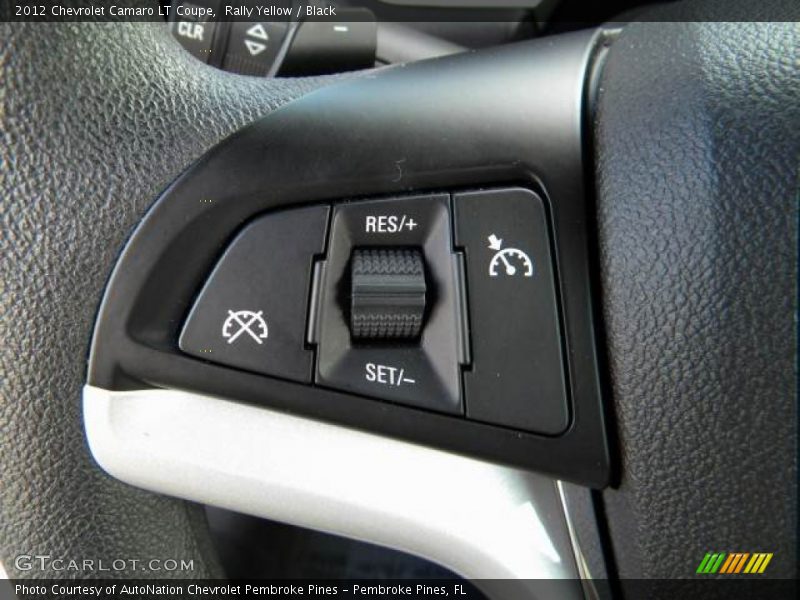 Rally Yellow / Black 2012 Chevrolet Camaro LT Coupe