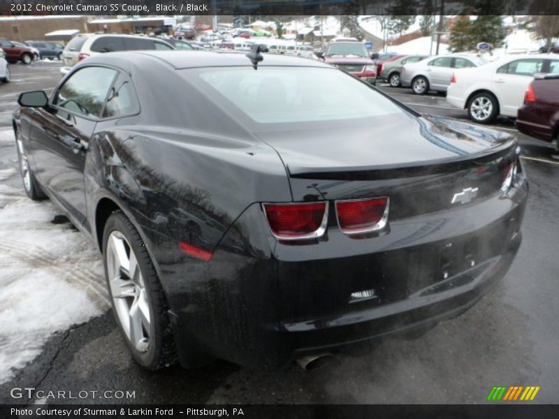 Black / Black 2012 Chevrolet Camaro SS Coupe