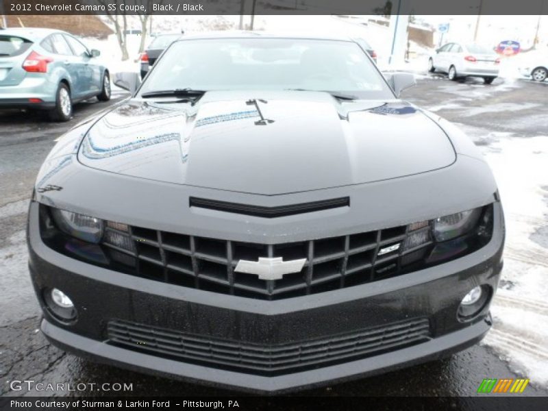 Black / Black 2012 Chevrolet Camaro SS Coupe