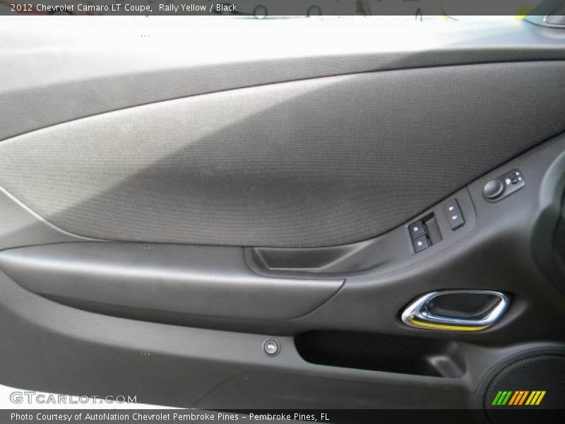 Rally Yellow / Black 2012 Chevrolet Camaro LT Coupe