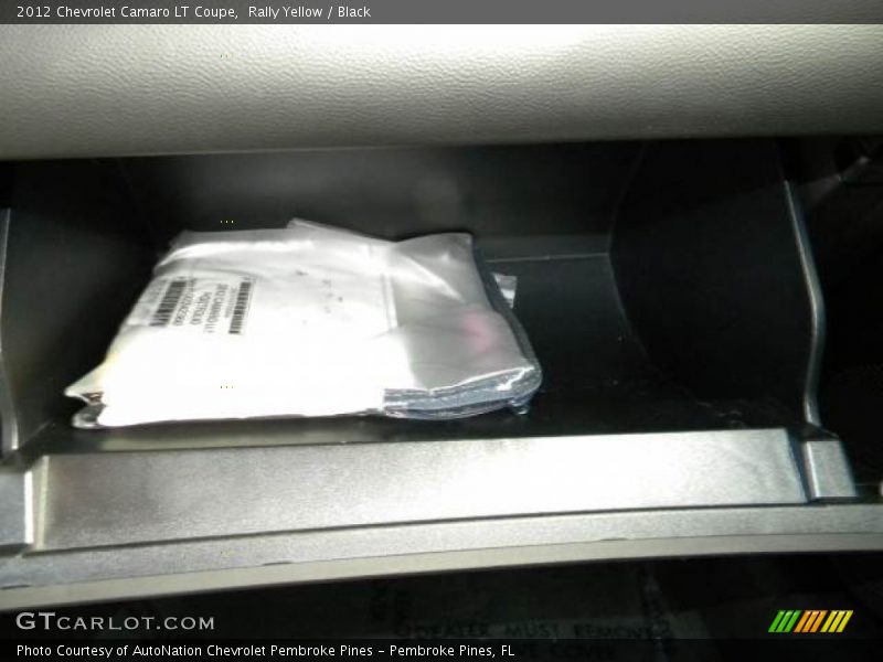 Rally Yellow / Black 2012 Chevrolet Camaro LT Coupe