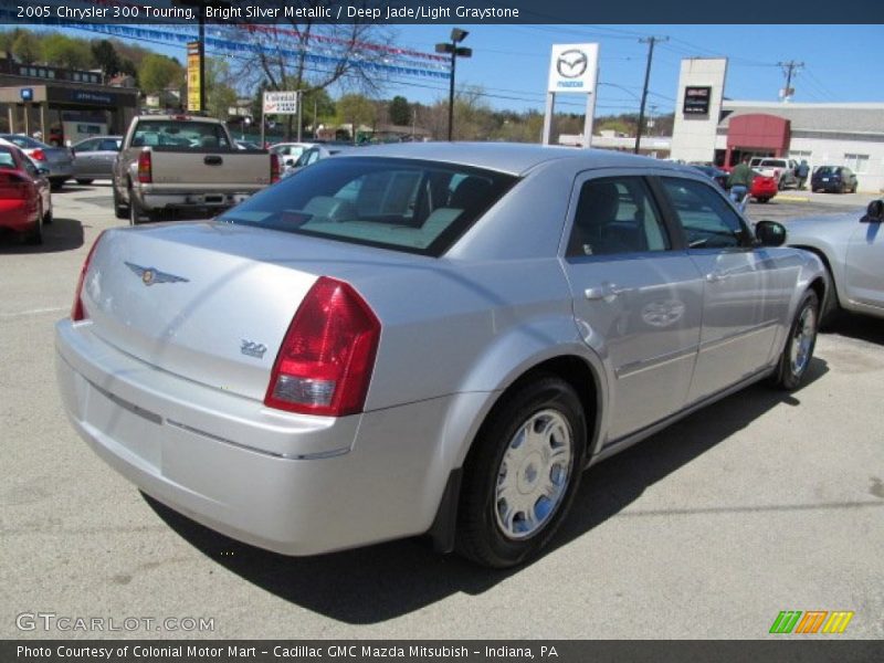 Bright Silver Metallic / Deep Jade/Light Graystone 2005 Chrysler 300 Touring