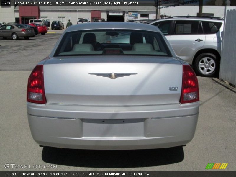 Bright Silver Metallic / Deep Jade/Light Graystone 2005 Chrysler 300 Touring