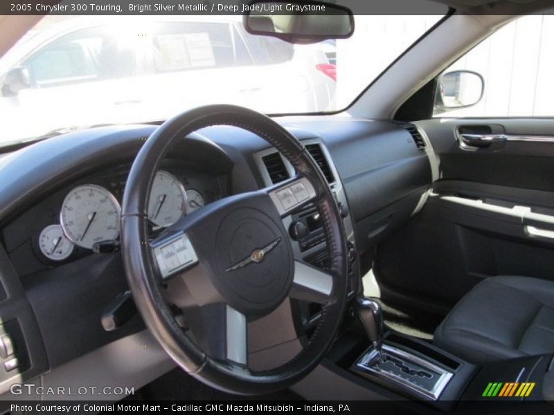 Bright Silver Metallic / Deep Jade/Light Graystone 2005 Chrysler 300 Touring
