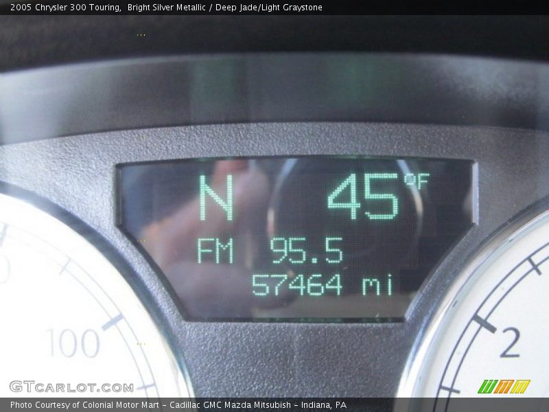 Bright Silver Metallic / Deep Jade/Light Graystone 2005 Chrysler 300 Touring