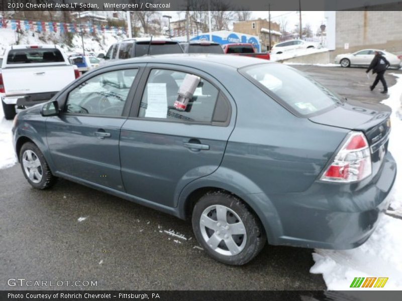 Wintergreen / Charcoal 2010 Chevrolet Aveo LT Sedan