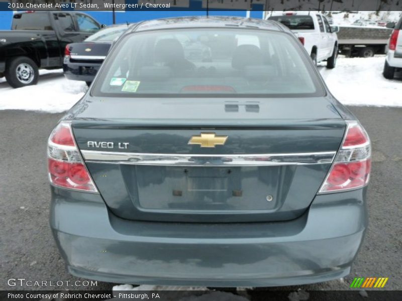 Wintergreen / Charcoal 2010 Chevrolet Aveo LT Sedan