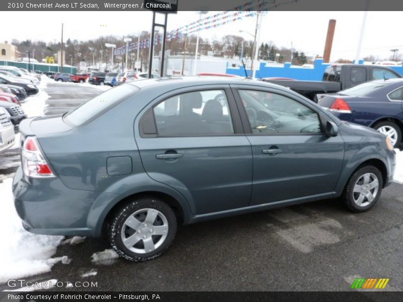 Wintergreen / Charcoal 2010 Chevrolet Aveo LT Sedan