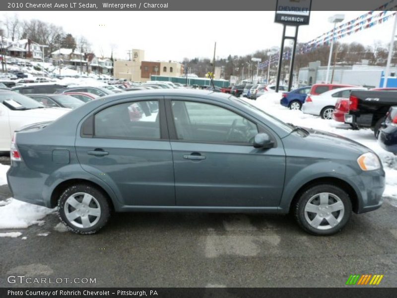 Wintergreen / Charcoal 2010 Chevrolet Aveo LT Sedan