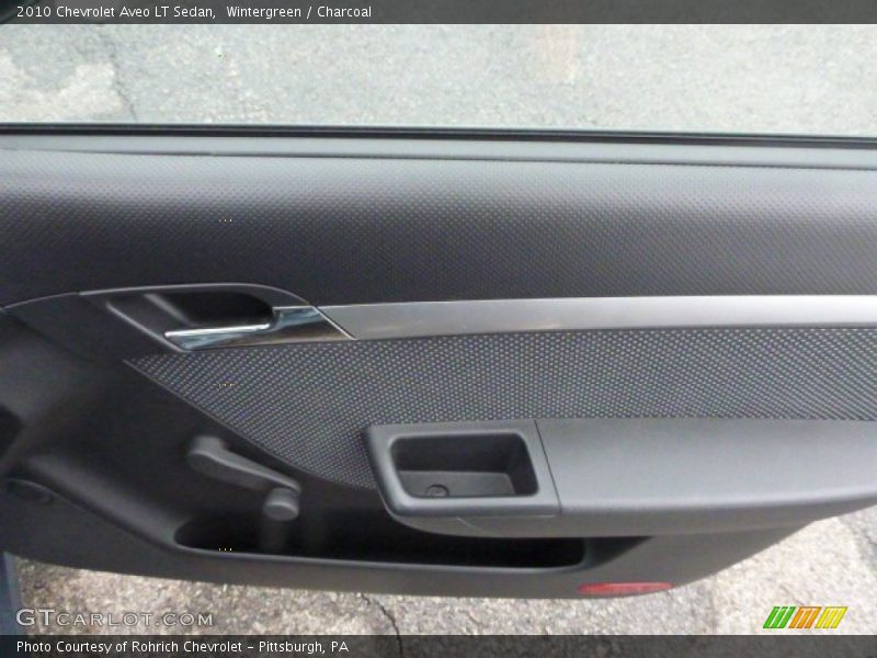 Wintergreen / Charcoal 2010 Chevrolet Aveo LT Sedan