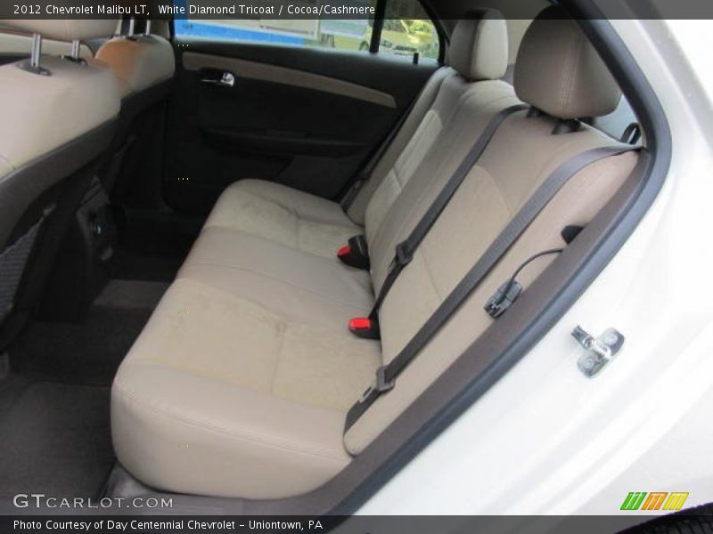 White Diamond Tricoat / Cocoa/Cashmere 2012 Chevrolet Malibu LT