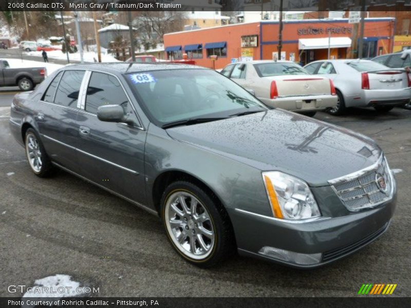 Mystic Gray / Titanium/Dark Titanium 2008 Cadillac DTS