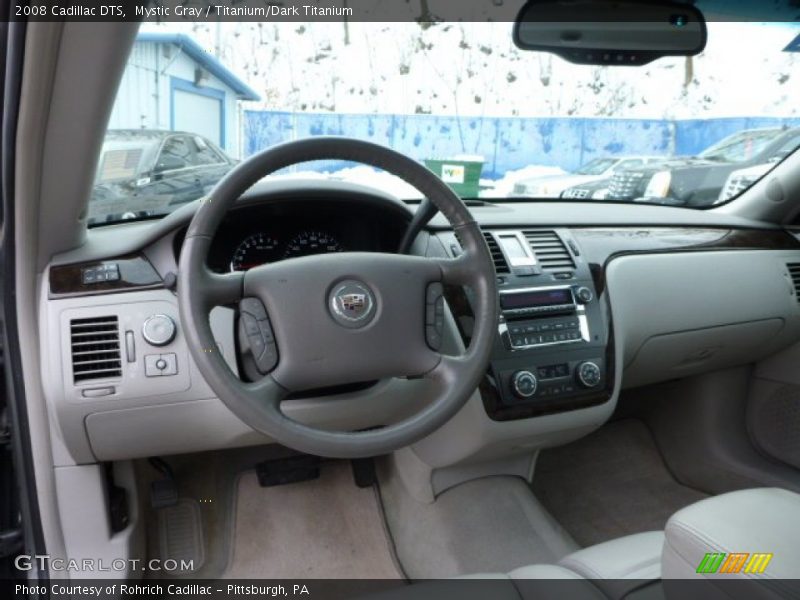 Mystic Gray / Titanium/Dark Titanium 2008 Cadillac DTS