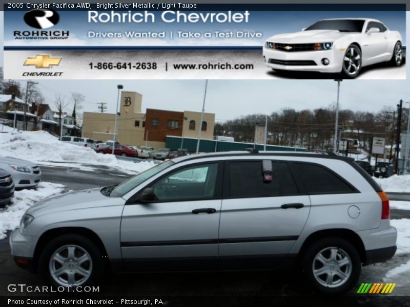 Bright Silver Metallic / Light Taupe 2005 Chrysler Pacifica AWD