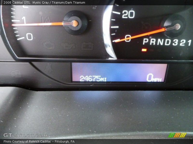 Mystic Gray / Titanium/Dark Titanium 2008 Cadillac DTS
