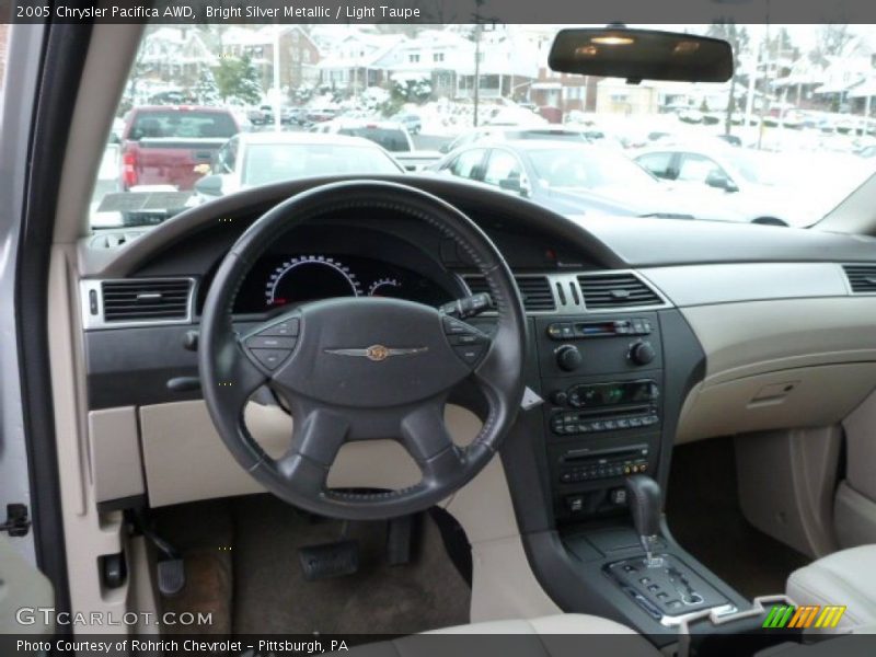 Bright Silver Metallic / Light Taupe 2005 Chrysler Pacifica AWD