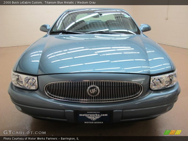 Titanium Blue Metallic / Medium Gray 2000 Buick LeSabre Custom