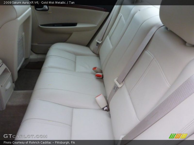 Gold Mist Metallic / Tan 2009 Saturn Aura XR V6