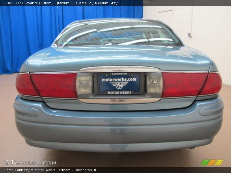 Titanium Blue Metallic / Medium Gray 2000 Buick LeSabre Custom