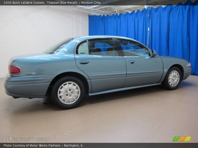 Titanium Blue Metallic / Medium Gray 2000 Buick LeSabre Custom