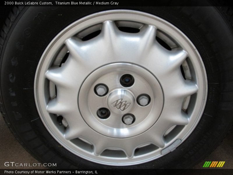 Titanium Blue Metallic / Medium Gray 2000 Buick LeSabre Custom
