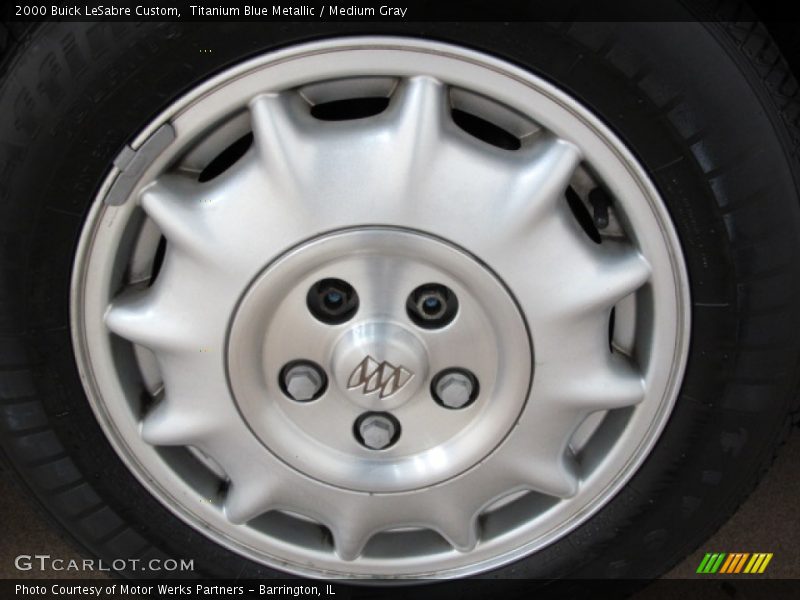Titanium Blue Metallic / Medium Gray 2000 Buick LeSabre Custom