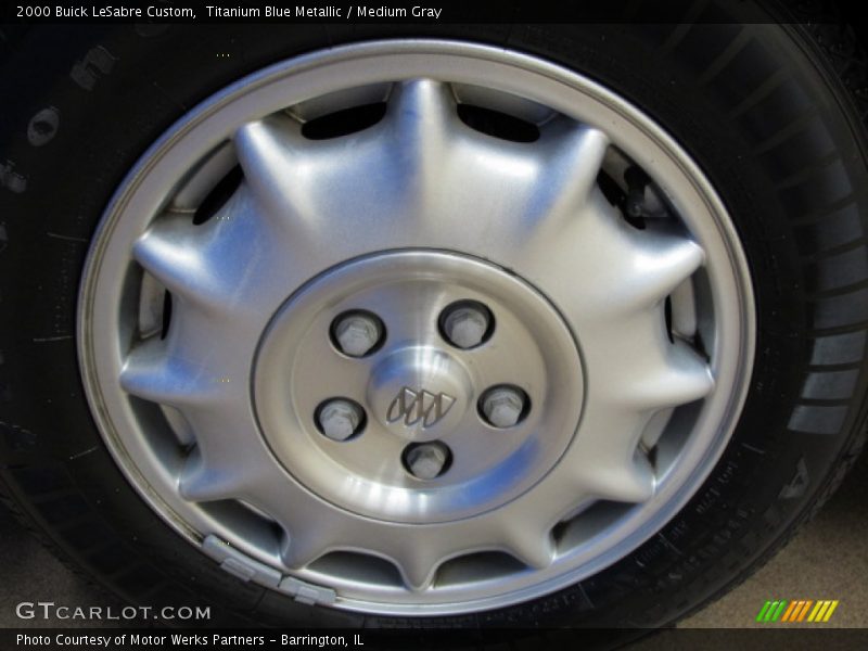 Titanium Blue Metallic / Medium Gray 2000 Buick LeSabre Custom